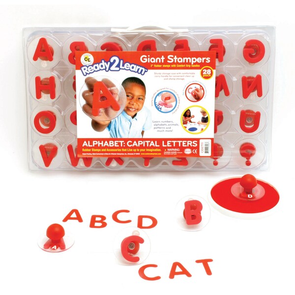 Ready2Learn™ Giant Stampers, Alphabet Letters, 56 Pieces